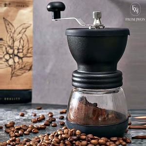 휴대용 커피 그라인더 수동 분쇄기 원두 가는 기계 핸드 밀 메이커