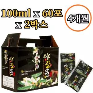 엄마애손 프리미엄 야관문 진액 즙 100ml 60포 2박스 4개월 남성 자신감 국내산 비수리 엑기스 음료 추출액