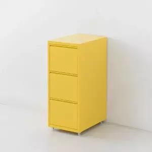 철제서랍장 3단서랍장 케비닛 MK35140