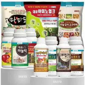 대유 총진싹 병해뚝 플라즈마님 병해충관리 기능성비료 식물영양제 모음 농약아님