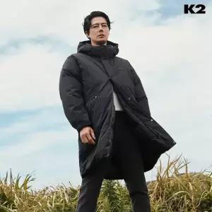 K2 (양말버프) 역시즌 수지 조인성 롱패딩 남성용 GOLDEN K95 제니스(ZENITH) PARKA 구스다운 KMW24553