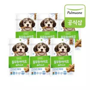 풀무원아미오 건강한 덴탈껌 Original 100g x 6개