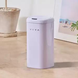 비바 센서 휴지통 디엣지 20L  종량제 기저귀 냄새차단 자동 센서 휴지통