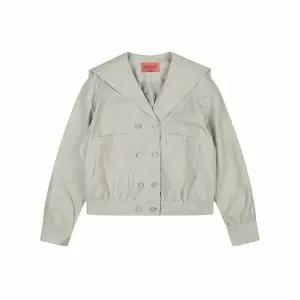 [하프클럽/반에이크]더블버튼 가죽자켓_VB33LEUD01Z