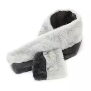 [진도]진도 Sheborn 풀스킨 사선 밍크머플러 (K2W3AM04)