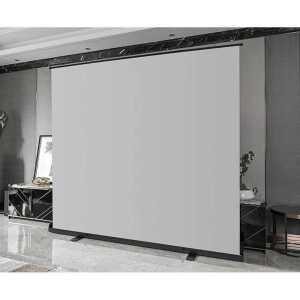 스탠드 빔스크린 롤 야외 휴대용 대형 캠핑용 간편 프로젝터