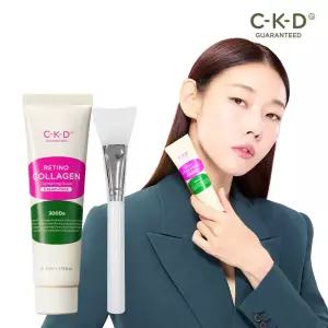 CKD 레티노콜라겐 타이트닝 물광크림팩 80ml+브러쉬 / 랩핑 마스크