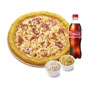 [파파존스] 치즈롤 하와이안(L)+콘 샐러드+코울슬로