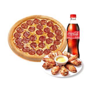 [파파존스] 오리지널 페퍼로니(L)+파파스윙+코카-콜라