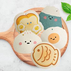 대영 푸드시리즈 셀룰로오스 압축수세미 제로웨이스트 천연 수세미