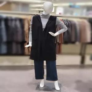 [트리아나][트리아나] 소고 후드롱 니트조끼AI4VA50 (P003429901)