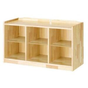 [HYIJR5XI_4A]원목유아가구 영아 사물함 6인용 가로형