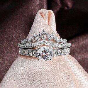 [샤밍주얼리]3부 천연 다이아 반지 우신 VVS1 코첼라 가드링 쌍지 예물 결혼 기념일 생신 선물