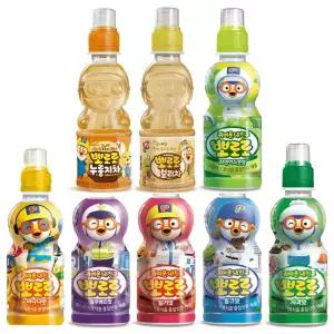 뽀로로 음료수 8+8+8 골라담기 235ml 24개 밀크맛 딸기맛 사과맛 블루베리 샤인머스캣 복숭아 보리차 누룽지차