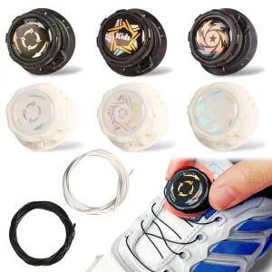 운동화 캐쥬얼 신발 신발끈 와이어 잠금 회전 로프 턴버클 타이 없음