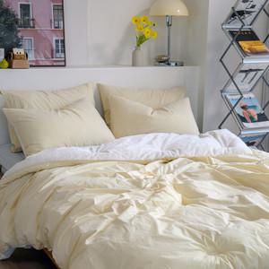 극세사 호텔 겨울이불 60수 순면 고밀도 먼지안나는 이불패드 침구 세트 SS Q