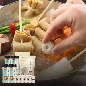 다담은 더진한 육수한알 국내산 사골 멸치 동전 코인 조미료 다시다 다시팩 한알 육수 2세트