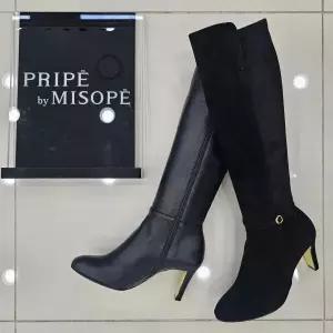 [미소페]112348012 여성 하이힐 집업 니하이 롱부츠 (8cm)_JK