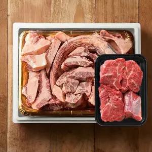 [횡성한우명가]일품 꼬리반골+사태 / 4.56kg