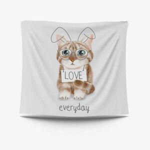 [오너클랜]대형 패브릭 포스터 가림막 아기 방꾸미기 선택 특대