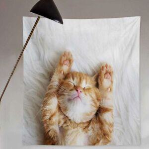 [오너클랜]발라당 고양이 프린트 벽지 가림막 포스터 선택 특대