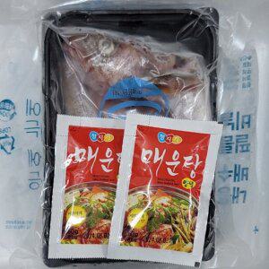 [팜쿡] 생대구(급냉) 손질 매운탕 (1-1.5미 손질후 600g)+ 매운탕소스 2팩
