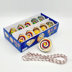 월드컵철판팽이(팽이줄 포함) 1갑(10개입) 오징어게임/팽이돌리기/ 350946