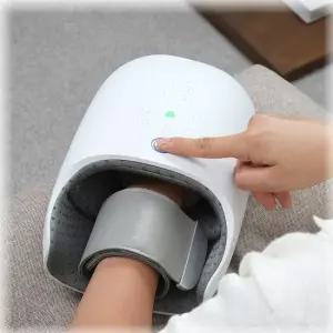 [비밀특가]휴비딕 손목 손 마사지기 안마기 땀 안차는 냉풍 온열 찜질 공기압