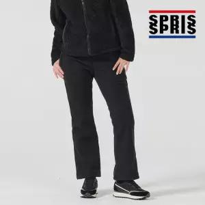 [스프리스] 여성 후리스 방풍팬츠 블랙