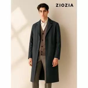 [하프클럽/지오지아]세미오버핏 벨티드 트렌치코트 (ABD1CG1102)