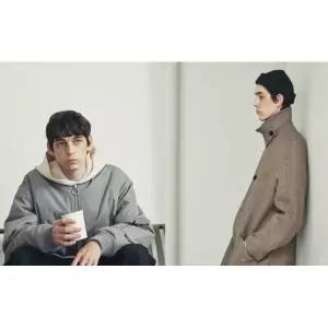 [롯데백화점]지이크 FW 지이크 남성 코트 울혼방 발마칸 롱코트 택1 PFH00 DHSIEG