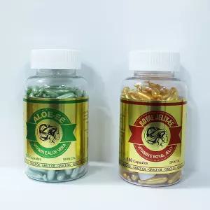 그레이스 비타민E오일 180캡슐 알로에베라 로얄제리 캡슐오일 스킨