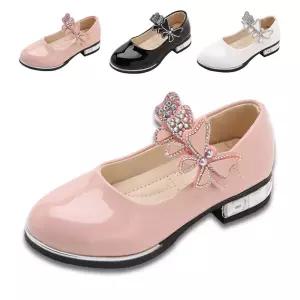 키즈트리 여아 유아 초등 키즈 아동 어린이 학생 주니어 구두 단화 플랫 슈즈 XZ-543