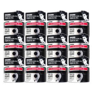 엘지 엘라스틴 맨인매트 무광택 헤어 왁스 하드 80g X 12개