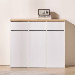 [필웰]E0자재 MN2074 3칸 업소용 가정용 재활용 분리수거함 1000 (슬림형) DVX