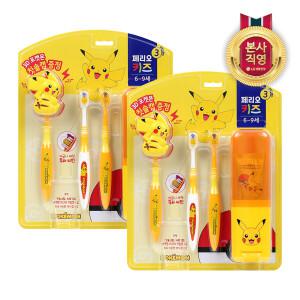 페리오 키즈 포켓몬 양치세트 3단계(피카츄) x 2개