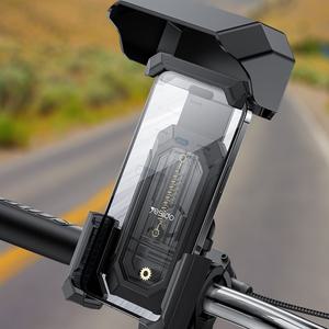 오토바이 핸드폰 거치대 바이크 햇빛 가리개 받침대 자전거 킥보드 라이더 충전 방수 폰거치대 지붕 가림막