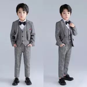 남아 키즈 어린이 베니치아 셔츠 자켓 베스트 바지 타이  5종 정장 세트