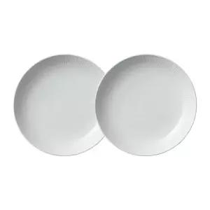 [로얄코펜하겐](강남점)[1월 프로모션] 화이트 플레인 한식기 찬그릇 25cm 2개_2408731_2