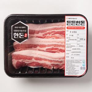 [대한민국농수산] 국내산 한돈 삼겹살 목살 500g