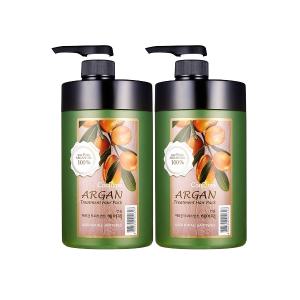 과일나라 컨퓸 아르간 트리트먼트 헤어팩 1000ml x 2개