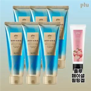 플루 슬림핏 바디스크럽 180gx6+페이셜필링젤