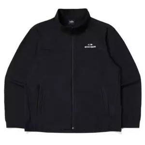 아이더바람막이 BQJ DMU24184Z1 POP 남성 트리코트 트레이닝 자켓 (Black)