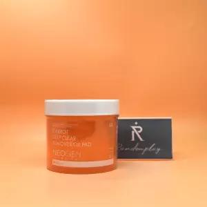 네오젠 세븐틴 에스쿱스piCk 캐롯 딥클리어 리무버 패드 60매 슈야토야 도매가능 수출