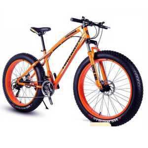 광폭 타이어 자전거 산악 26인치 성인 오프로드 바이크