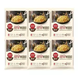 [CJ제일제당][T] 햇반 쿡반 새우볶음밥420g X 6개