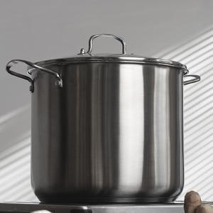 대용량 IH 스텐 곰솥 28/30cm 인덕션겸용 스텐304 큰냄비 들통 위생통 곰탕 국통