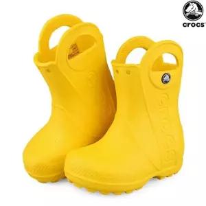 핸들 잇 레인부츠 키즈 유아 남아 여아 아동 초등학생 장화 12803-730 노랑