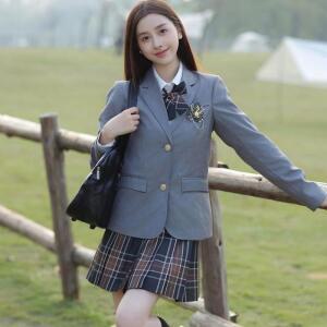 [MEM62P4P_52GW]코스프레자켓 교복 자켓 단품 (그레이)