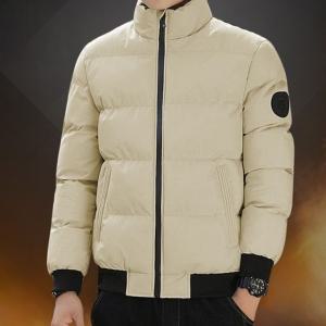 따뜻한 방한 크롭 스타일 아우터 남녀공용 점퍼 경량